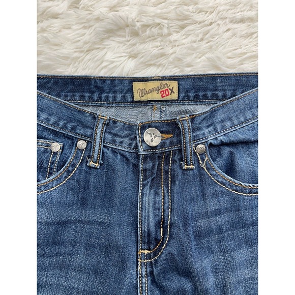 Wrangler Jeans 20X Style 42 Vintage Boot Western Cowboy 30X36 (30X34) Blue Denim - Picture 1 of 6